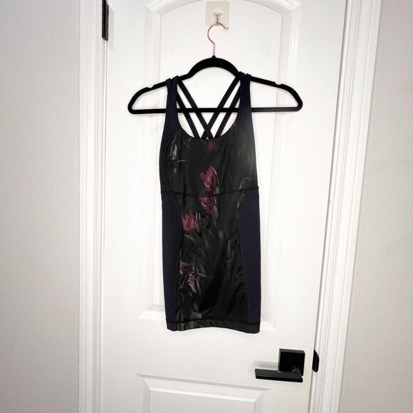 Lululemon Energy Tank Midnight Iris Multi / Black - Picture 5 of 5